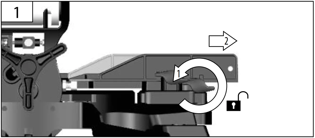 Starting-up the machine