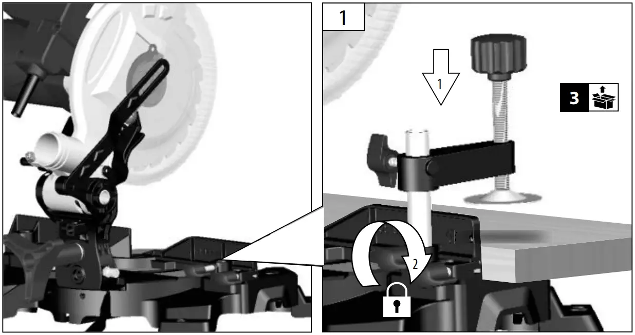 Starting-up the machine