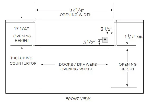 COYOTE Stainless Steel - COMBUSTIBLE CONSTRUCTION 2