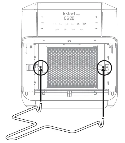 Removing the accessories