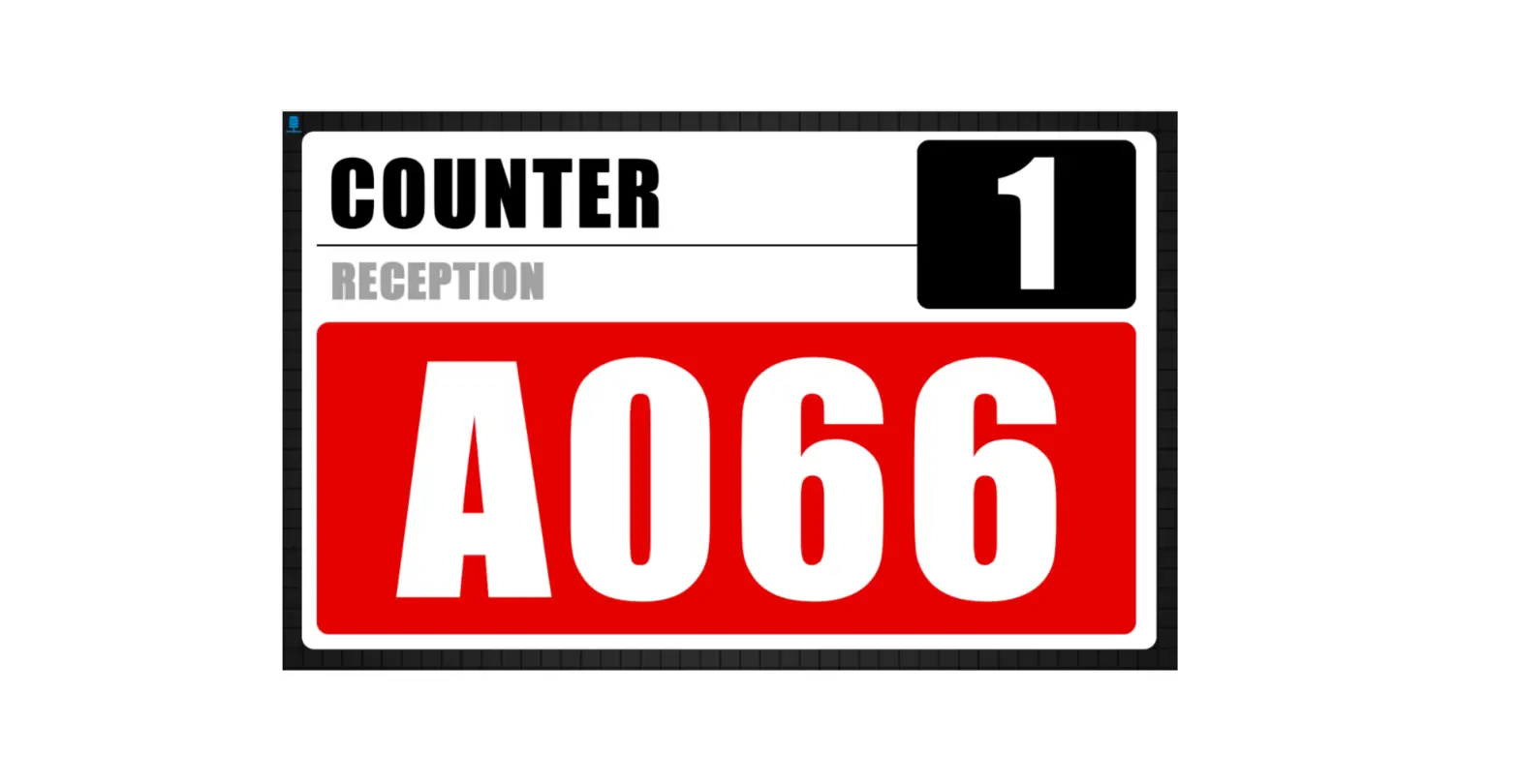 Visel Qs-lcd22a Counter Station Display User Manual