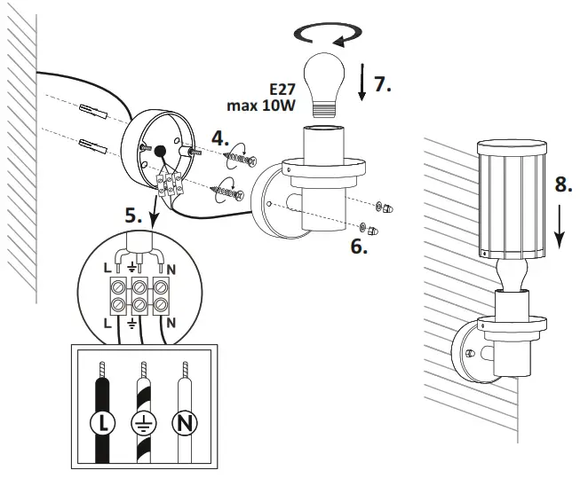 Sanico FIORD 312327 Outdoor Floor Lamp - fig2
