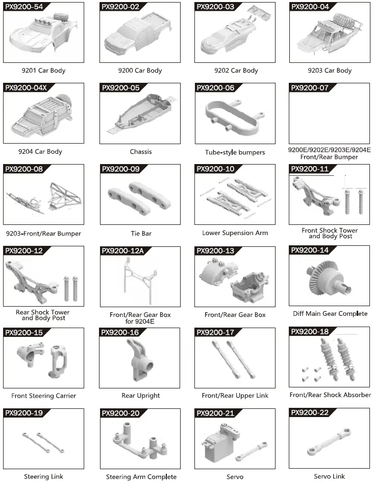 KOLEGEND-9204E-1-or-10-Scale-RC-Power-4WD-Off-Road-Car-2.4GHz-Radio-System-FIG-2