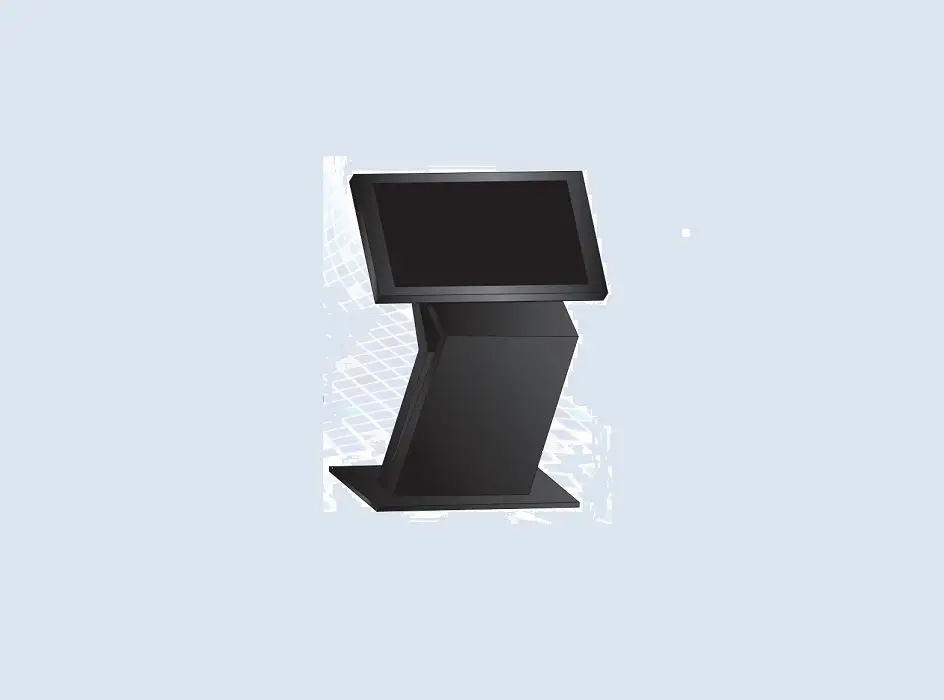 Displays2go Dgktch49bk Slim Profile Digital Adjustable Kiosk User Manual