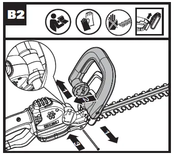 WORX WG261E Cordless Hedge Trimmer-4