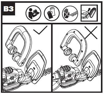 WORX WG261E Cordless Hedge Trimmer-5