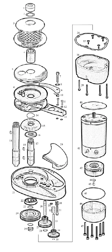 South Pacific VS1500 Electric Windlass fig 20