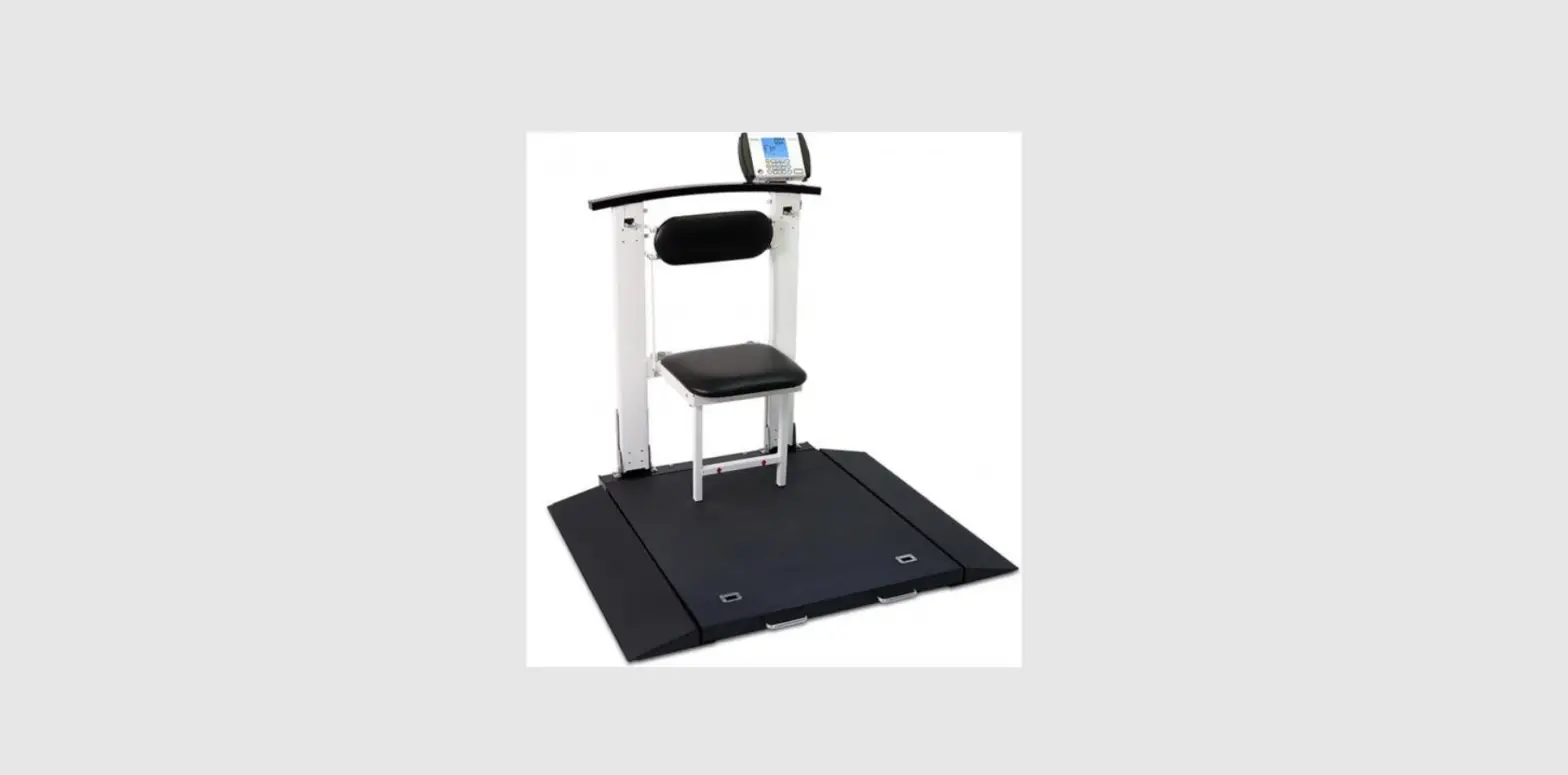 Detecto 6570 Portable Wheelchair Scale Instruction Manual