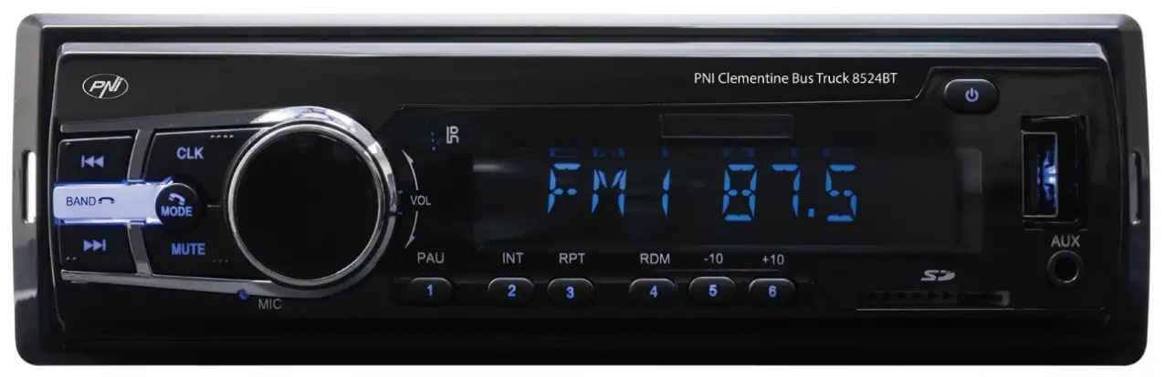 PNi 8524BT Clementine Bus Truck Radio MP3 Player