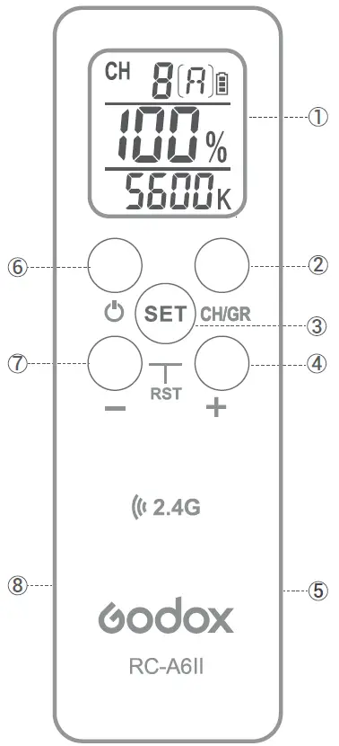Godox RC-A6II Remote Control 01