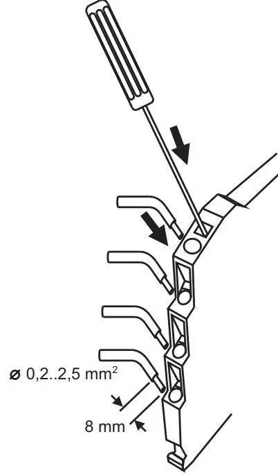 SENECA K109S Signal converter Instruction Manual - Electrical Connections