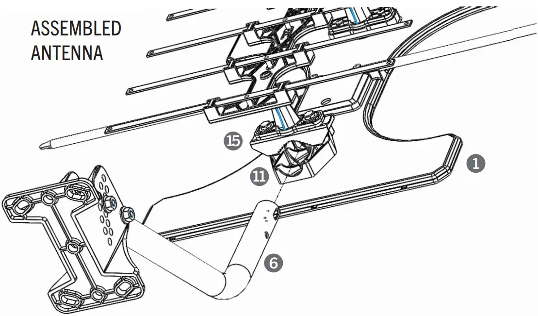 WINEGARD WIN9096 Long Range Outdoor HDTV Antenna - Figure 8