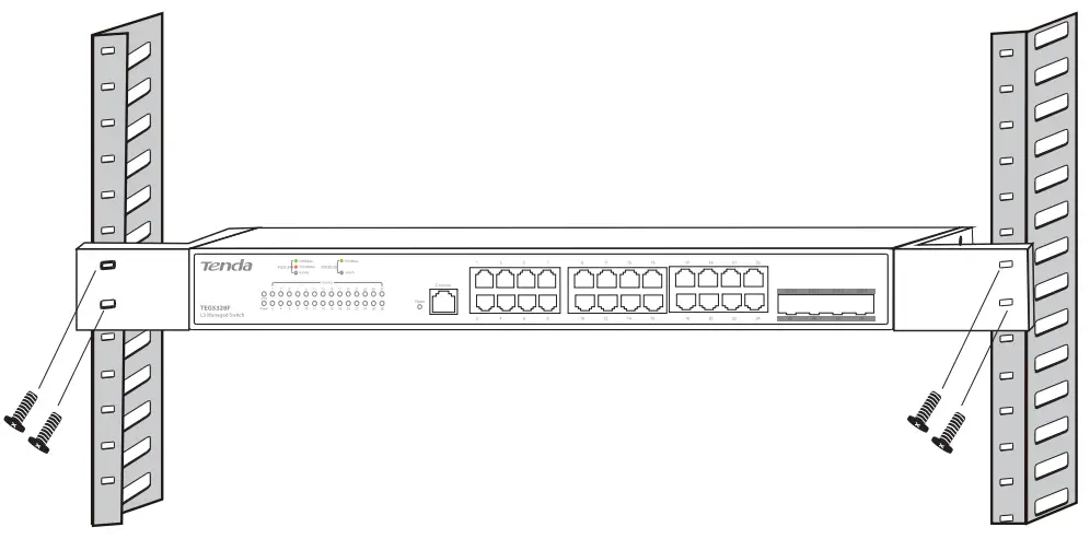 Tenda TEG5328F L3 Managed Switch - Device installation 3