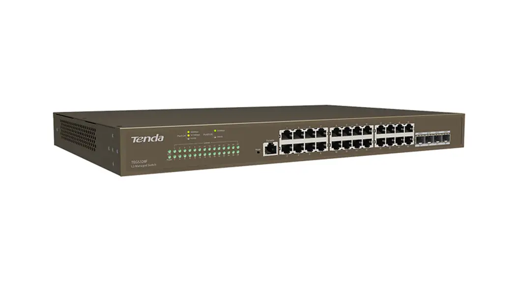 Tenda Teg5328f L3 Managed Switch Installation Guide