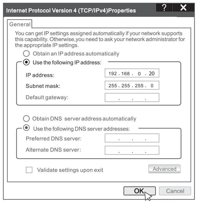 Tenda TEG5328F L3 Managed Switch - LOGIN 2