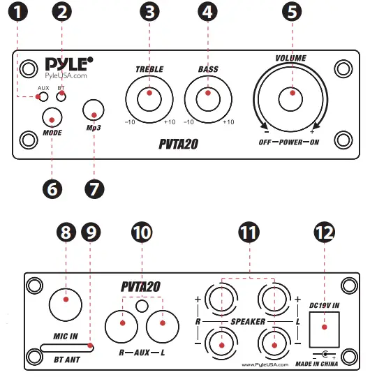 Pyle-PVTA20-Bluetooth-Tube-Amplifier-Stereo-Receiver-fig-1