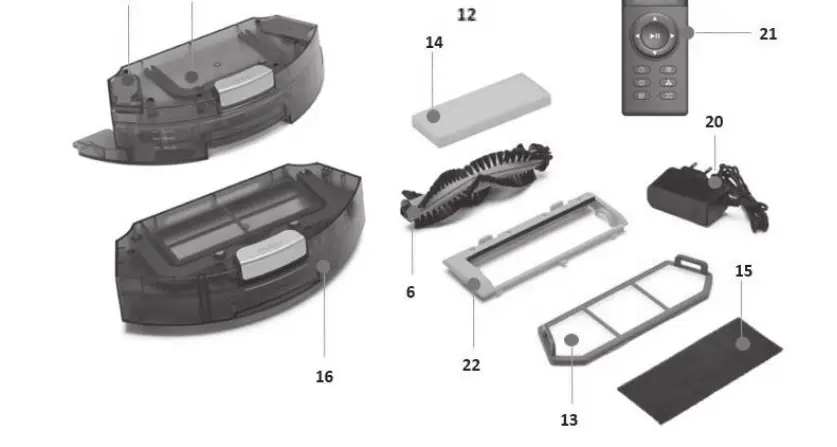 Polaris PVCR 0735 Robot vacuum cleaner - Product Overview 2