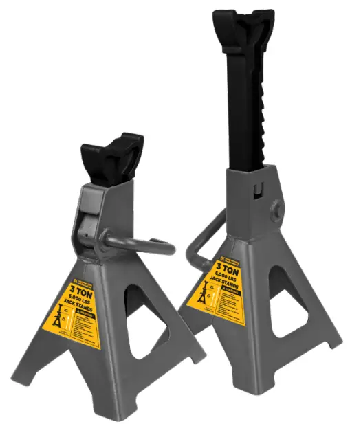 BRABER EQUIPMENT 3 Ton Hydraulic Floor Jack - JACK STANDS