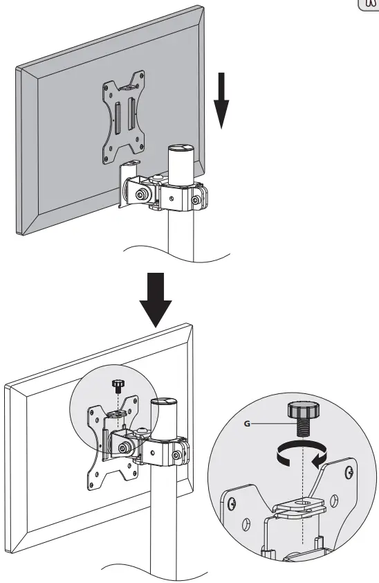 MOUNTUP MU4003 Single Monitor Mount - FIGURE 11