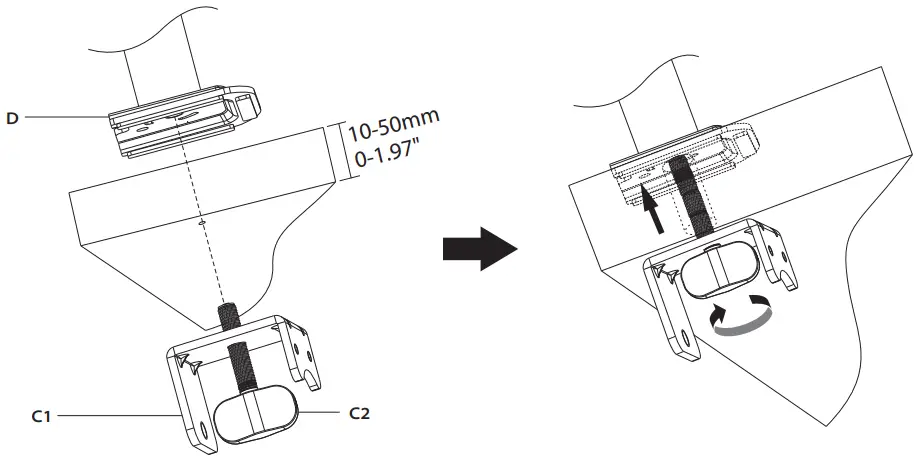 MOUNTUP MU4003 Single Monitor Mount - FIGURE 4