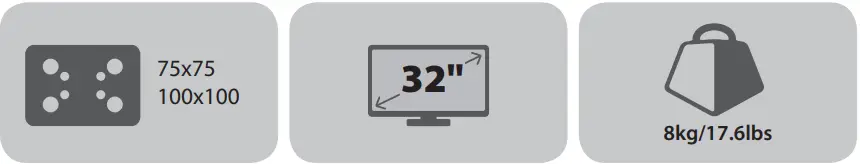 MOUNTUP MU4003 Single Monitor Mount - ICON 1