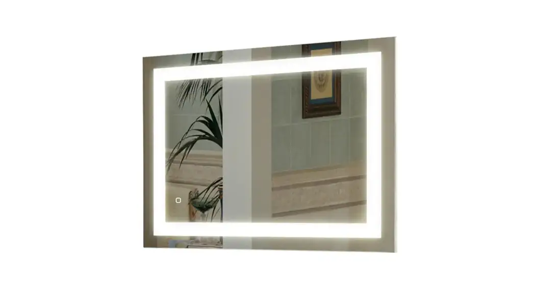 Tunuo Sf-22s0301-36 Vertical Mount Bathroom Vanity Mirror Installation Guide