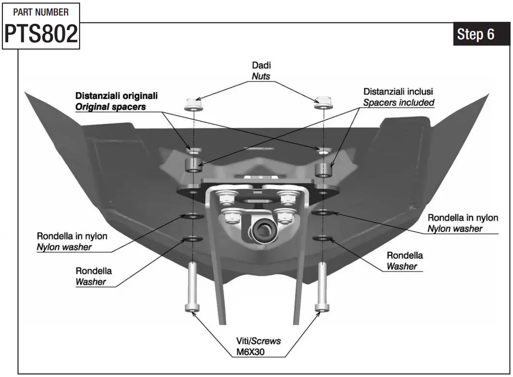 PTS802 Fender Eliminator Installing Plate Fig