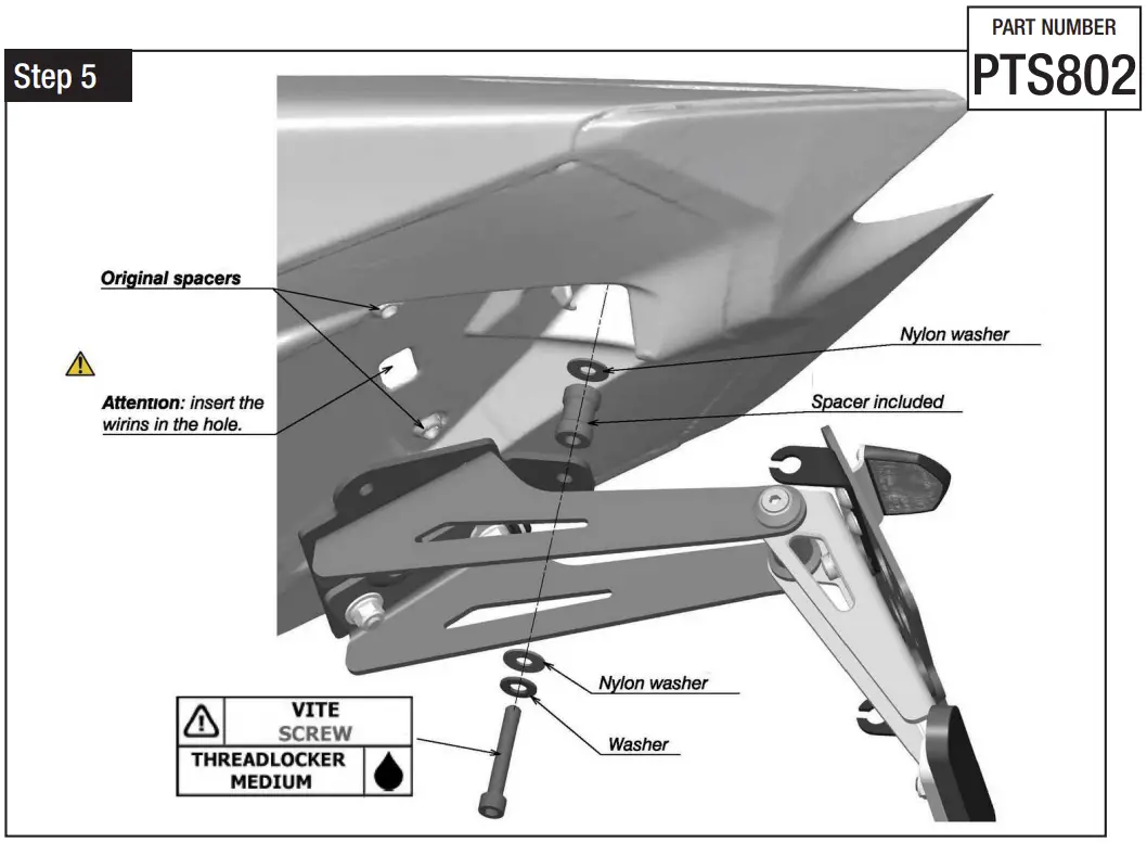 PTS802 Fender Eliminator Installing Plate Fig