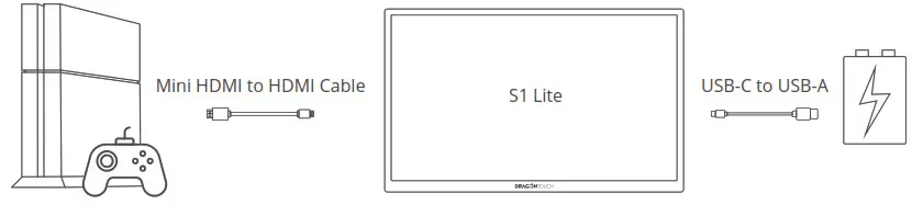 DRAGON TOUCH Portable Monitor S1 Lite - Other Devices