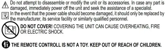 FIG 6 RISK OF ELECTRIC SHOCK