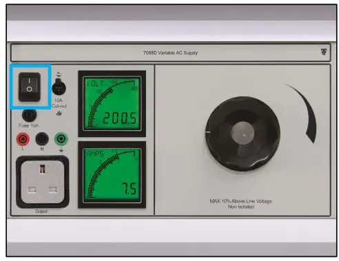 Time Electronics 7088D Adjustable AC Power Supply Module - Step 2