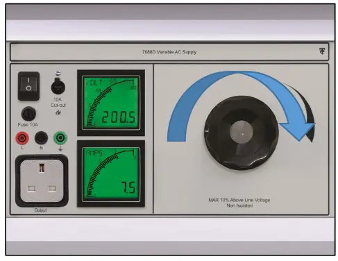 Time Electronics 7088D Adjustable AC Power Supply Module - Step 5