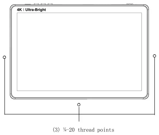 FEELWORLD F970 10.1 Inch 3D LUT Touchscreen Monitor - fig 5