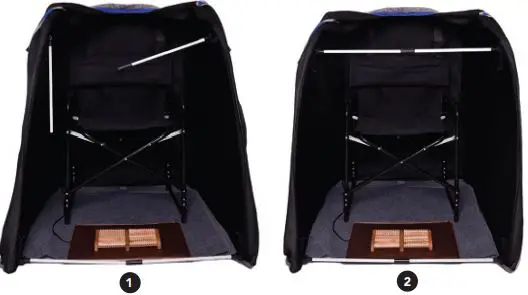 Blue Wave SA7017 Spirit Deluxe Oversized Far Infrared Portable SAUNA-FIG3