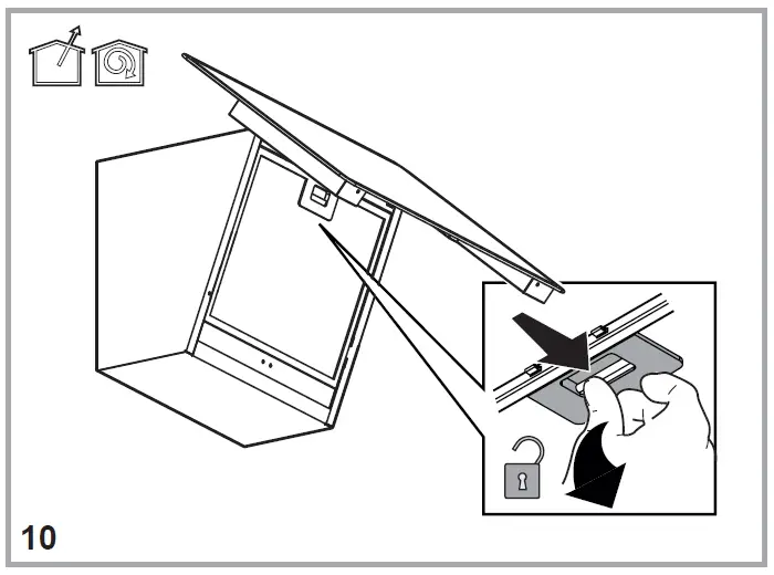 InDeSIT IHVP 65F LM K 60cm Chimney Cooker Hood fig 11
