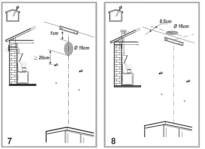 InDeSIT IHVP 65F LM K 60cm Chimney Cooker Hood fig 9