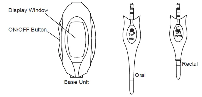 Fast Read Digital Clinical Thermometer Kd-2150 Instruction Manual
