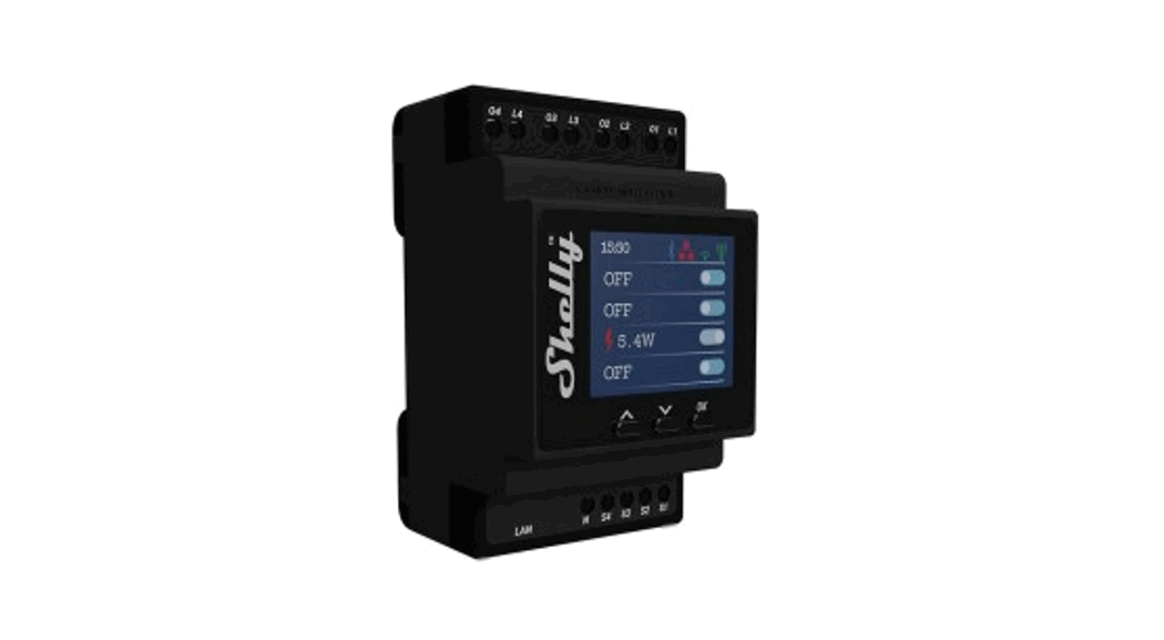 Shelly Pro 1 Din Mountable Lan And Wifi Smart Relay User Manual