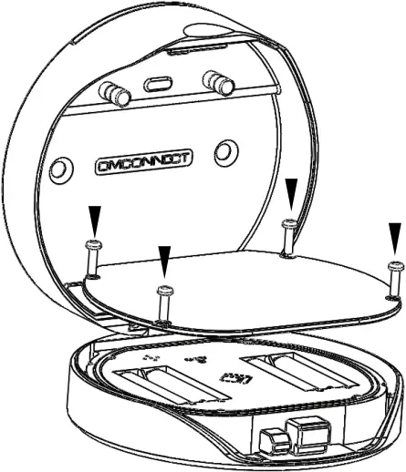 OMCONNECT k12 plus - Install Battery 1
