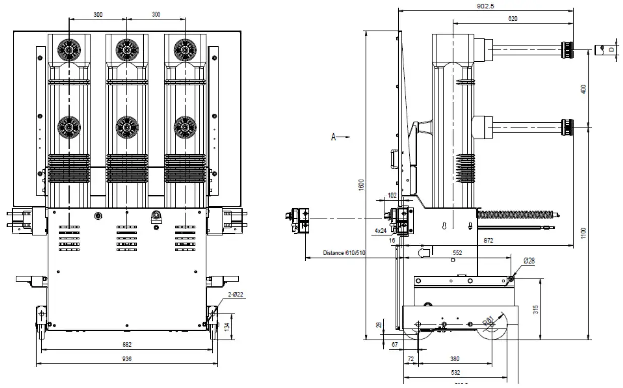 AEG VL 40 5 Vacuum Circuit Breaker - Figure 10