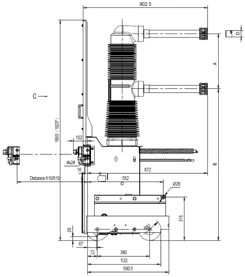 AEG VL 40 5 Vacuum Circuit Breaker - Figure 6