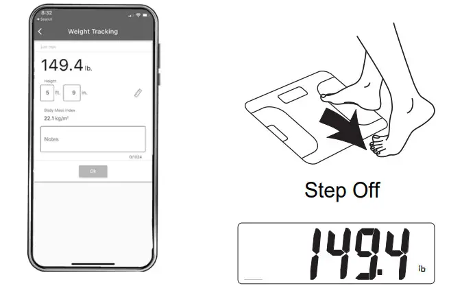 AND UC-356BLE Wireless Weight Scale Wide Platform - Figure 10