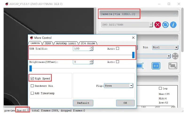 ZWO ASI 120MM-S USB 3.0 Mono Camera-11