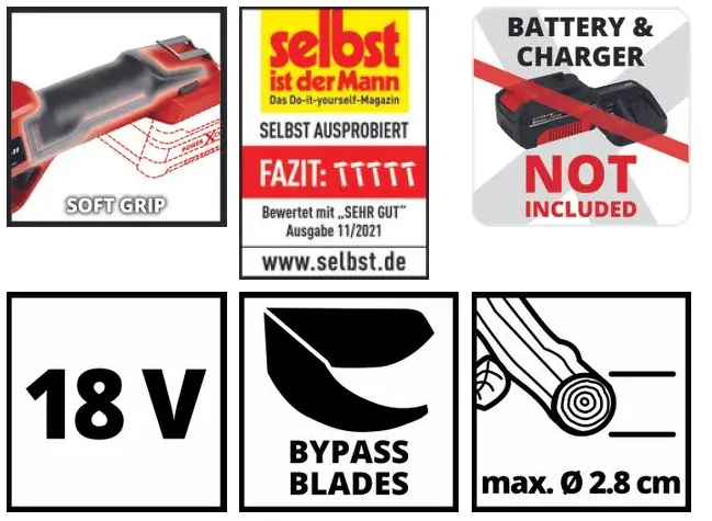 Einhell-GE-LS-18-Li-Solo-Cordless-Pruning-Shears-fig-3