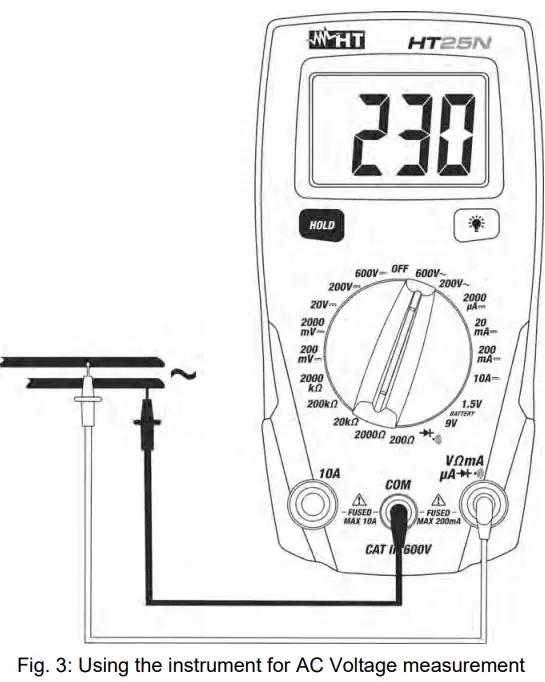 HT ITALIA-HT25N-Compact-Digital-Multimeters-9