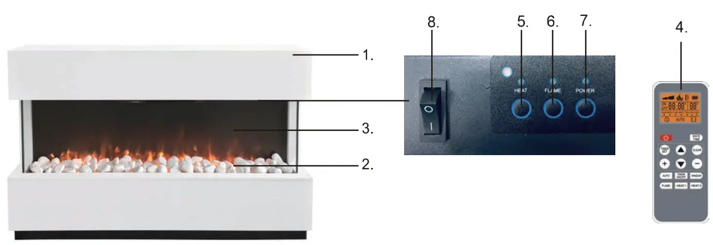 Focal Point LJSF4016E-EHS15 Panoramic Complete Electric Suite - oparating