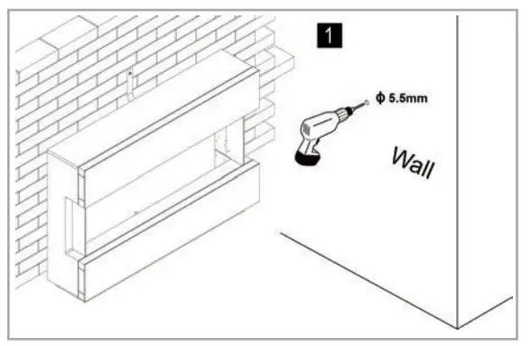 Focal Point LJSF4016E-EHS15 Panoramic Complete Electric Suite - wall