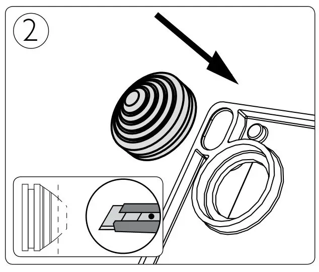 PHILIPS 42W E27 IP44 PC02765 Aplica Exterior Antracit - figure 2