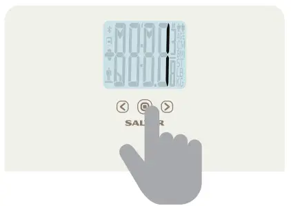 SALTER 9088 Bathroom Scale - Step 5