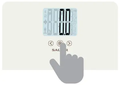 SALTER 9088 Bathroom Scale - Step 6